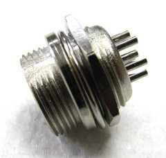 Vanco CBC6PX CB Radio Microphone 6 Pin Male Panel Jack Replacement Connector Kit