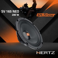 Hertz SV-165 NEO 6.5″ Speakers UV-Resistant & Waterproof – Harley Davidson – NEW