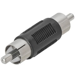 3 Pack RCA Coupler RCA Male to Male Adapter RCA Plug to Plug Convertor Converter