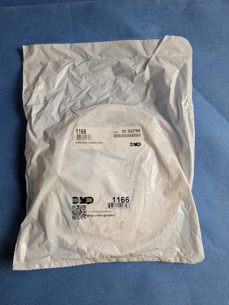 DMP 1166 Wireless Smoke Ring, AC Powered, Interconnected. New, Free Shipping.