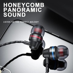 Headphone USB-C Wired HiFi Stereo Bass Earbuds With Mic