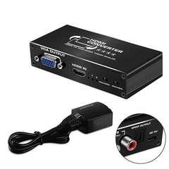 New HDMI to RGB Converter 1080P HDMI to Ybprp Component Converter With Audio