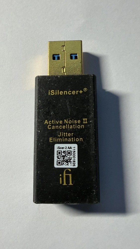 iFi Audio iSilencer+ USB 3.0 Type-A Noise Filter With Rebalance Technology