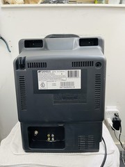Samsul Box Tv- Model #Com3100. Work Greats, No Remote. Small Crack See Pictures!