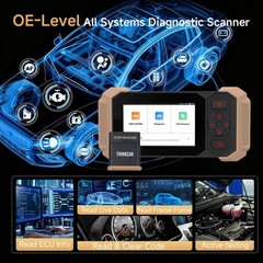 2026 ThinkScan 641 OBDII Scanner CAN-FD Engine FCA Active Test Diagnostic Tool