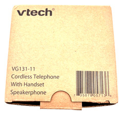VTech DECT 6.0 Cordless Telephone with Handset Speaker VG131-11