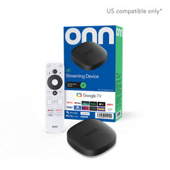 Onn 4K Streaming Device, Google TV -4k, HDR10+, Dolby Atmos (Brand New!!)