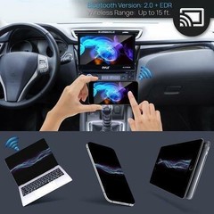 PYLE PLTS78DUB 7″ TOUCH SCREEN CD/DVD/MP3 Car Player w/USB AUX Receiver