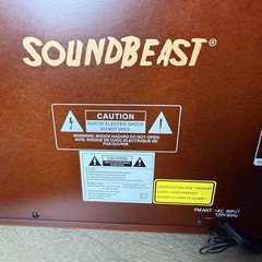 SoundBeast All-in-One Vintage Style Radio, AM/FM, CD, Bluetooth, USB, Aux, SD