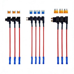 10 Pack 3 Types 12V Car Add-a-Circuit Fuse Tap Adapter,Standard Mini Micro2 F…