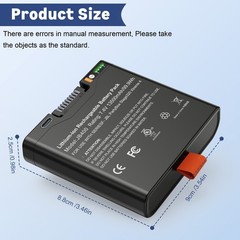 ✅Portable Battery For JBL PartyBox Stage 320 and Xtreme 4 Fast Charge 13500mAh