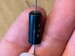 2 NOS Vintage 1970s Western Electric 20 uf 35v Tantalum 602C Capacitors TESTED