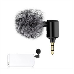 1Pc 3.5mm Universal Phone/PC One Directional Adjustable Mini Microphone MIC