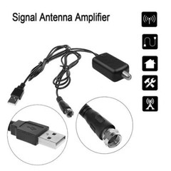 HDTV Antenna Amplifier Signal Booster TV High Gain Channel Boost Indoor BEST 2x