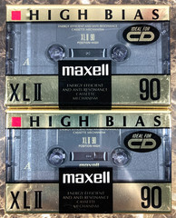 Maxell XLII 90 TDK SA Fuji DR High-Bias Blank Cassette Tape Lot 8 SEALED Type-II