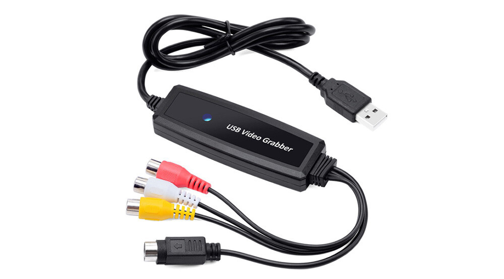 Plug And Play USB to RCA S-Video Audio Capture + Digital MPEG Video Recorder