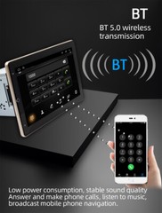 10.1″ Android 11 32G Rotate Vertical Screen WIFI Car Radio Stereo BT Head Unit