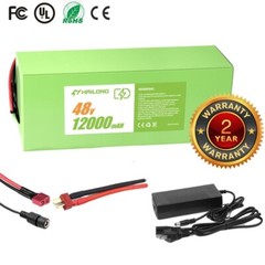 H HAILONG 36V 48V 52V 12Ah 20Ah 30Ah Li-ion Battery for 200-2000W motor
