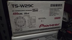Pioneer Ts-w29c 10 Subwoofer Car Audio Speaker 4 Ohm 120w Rms 450w Peak