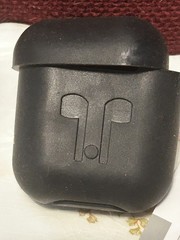 Ativa silicone cover for Airpods 1 & 2 New, Black