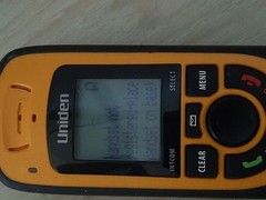 Uniden DECT 6.0 DWX337 Phone Rugged Handset MIXED LOT Yellow/green Dwx207