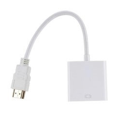 HDMI Male to VGA Female Video Cable Converter Adapter For PC Monitor 4K 3.0