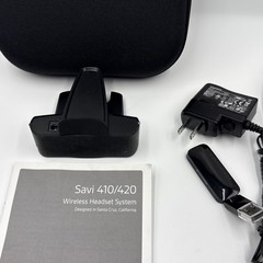 Plantronics Savi 410/420 Wireless Headset System with Case – Tested