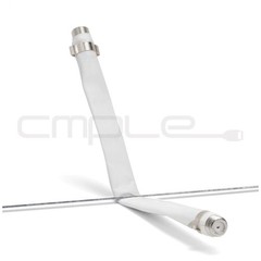 4x FLAT F type RG6 RG59 CABLE COAXIAL COAX RG 6 RG 59 FTA RV LNB SATELLITE 8 in