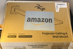 Projector Shelf for Ceiling or Wall Mounting – White Adjustable – MP0304-01