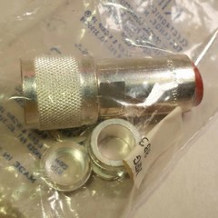 Kings RF Coaxial Connector 91836 ug-59e/u Military Grade NOS OEM Made In U.S.A.