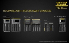 NITECORE NL1835HP 3500mAh Li-ion rechargeable battery from Auth Dealer Genuine