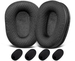 Black Mesh Earpads for BlueParrott B450 S450 Headset Ear Cushions