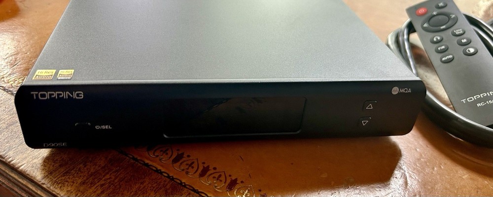 Topping D90SE ES9038PRO XLR Balanced DAC MQA 32bit 768kHz (D90)