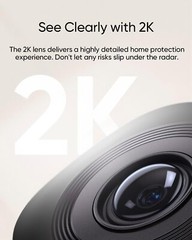 eufy 2K Smart Security Camera Indoor Cam C220 AI Motion Track NightVision|Refurb