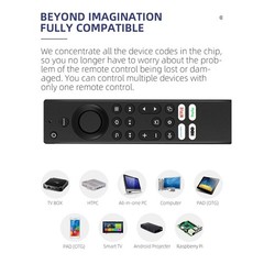 NS-RCFNA-21 CT-RC1US-21 IR Remote Control Fit for Toshiba or Insignia Fire TV