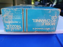 MOTOROLA MODEL 4022A CB RADIO – Complete ORIGINAL Package – Original Box