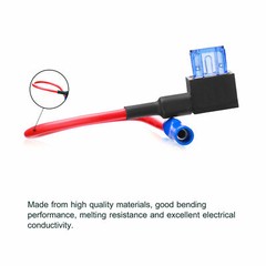 7Pack 12V 15 Amp Car Add-a-circuit Fuse TAP Adapter Kit, Mini ATM APM Blade Fuse