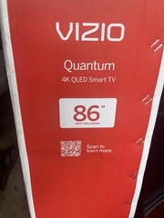 VIZIO Quantum 4K QLED Smart TV 86in 2160p (4K) – VQD86M Red