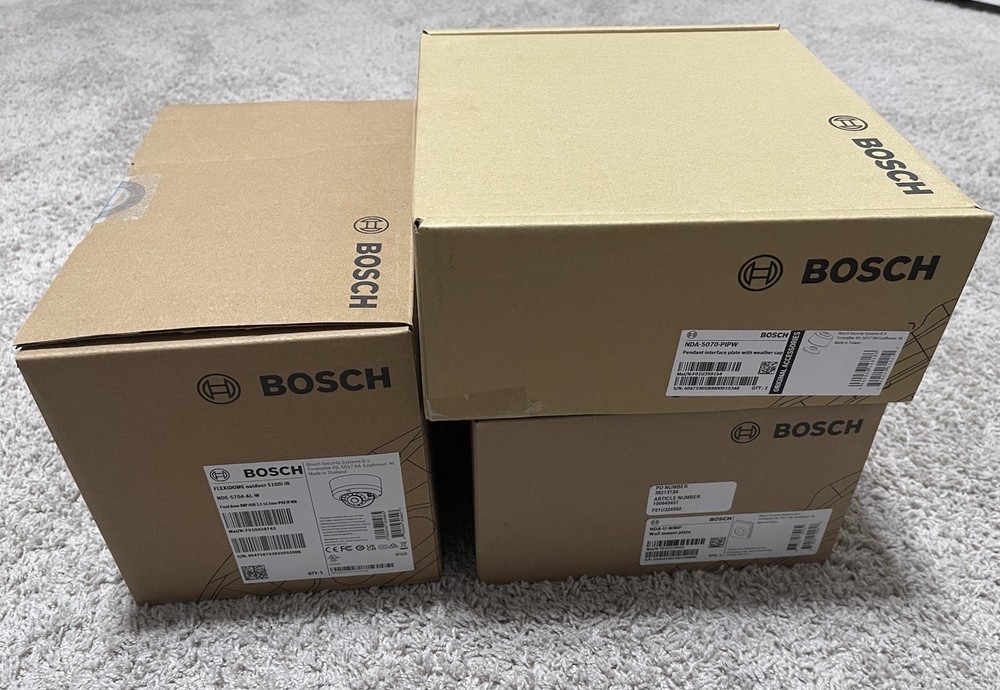 Bosch NDE-5704-AL-W Flexidome 5100i IR 8MP HDR Outdoor Camera 3.2-10.5mm IP66