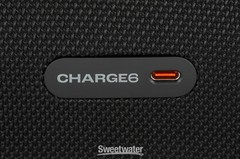 JBL Charge 6 Portable Waterproof Bluetooth Speaker – Black