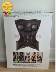 Woojer Vest 4 HD Haptic Vest Black VR Music Movies | Brand New | Fast Shipping