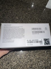 Google Chromecast with Google TV 4K Streaming Device Remote Box – used once.