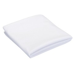 White Speaker Mesh Grill Stereo Fabric Dustproof 50cm x 150cm 20″ x 59″