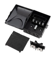 60 Amp AC Disconnect Box Outdoor Plastic, 120/240VAC Non-Fuse Pull Out Switch…
