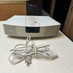 Bose Wave Radio Model AWR113 White Working With Cord No Remote