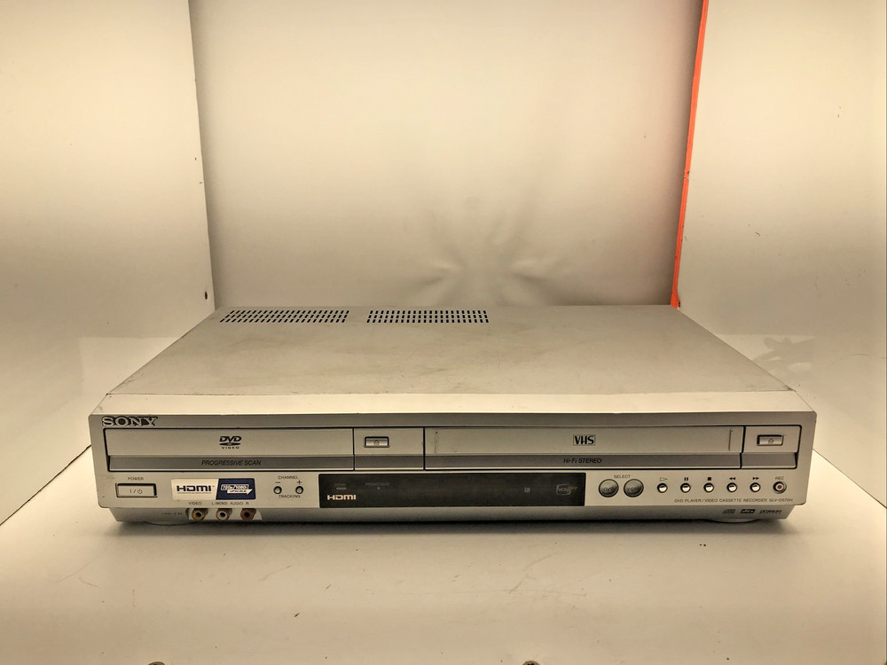 Sony SLV-D570H Combo DVD VHS VCR Player / Recorder 4 Head Hi-Fi Stereo HDMI