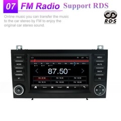 7″ Stereo Radio For Mercedes SLK200 SLK250 SLK300 SLK350 SLK55 R171 with Carplay