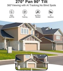 ONE YEAR FREE TRAFFIC Solar Powered No Wifi Security Camera 4G LTE SIM Card