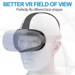 Face Cushion Pad for Meta Quest 2 VR Facial Interface Replacement PU Leather