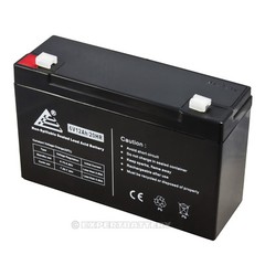 8 PACK – EXPERT POWER 6 Volts 12 Ah AGM Sealed Lead Acid Rechargeable Battery